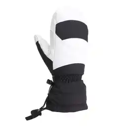 Decathlon AERIE skiwanten voor dames BLACK/WHITE aanbieding