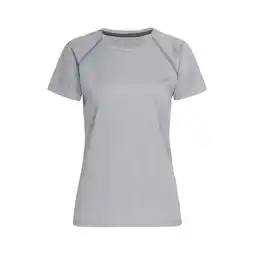 Decathlon Dames Active 140 Team Raglan Tshirt (Zilvergrijs) aanbieding