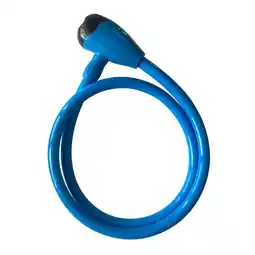 Decathlon Staalkabelslot GOLDEN KEY 1.2*100 cm aanbieding