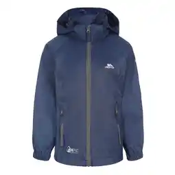 Decathlon Kinderen/Kinderen Qikpac X Unisex Packaway Jacket (Marine/Carbon) aanbieding