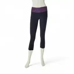 Decathlon Tweedehands - Dames Yoga Hardloop Paarse Leggings - Zeer goede staat aanbieding