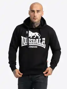 Decathlon LONSDALE Heren sweatshirt met capuchon slim fit GO SPORT 2 aanbieding
