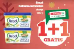 Spar Becel Bakken en braden aanbieding