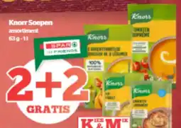 Spar Knorr Soepen assortiment aanbieding