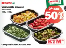 Spar Vers bereide groenten aanbieding