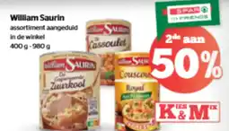 Spar William Saurin aanbieding