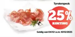 Spar Tyrolerspeck aanbieding
