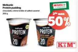 Spar Melkunie Protein pudding aanbieding