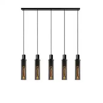Leen Bakker Lucide hanglamp Orlando - fumé - Leen Bakker aanbieding
