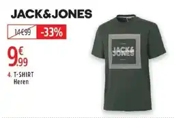 Intersport Jack&jones t-shirt heren aanbieding