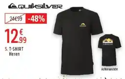 Intersport Quicksilver t-shirt heren aanbieding