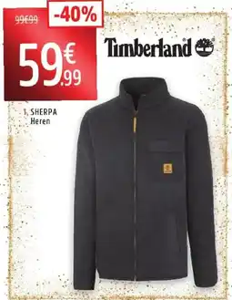 Intersport Timberland sherpa heren aanbieding