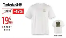 Intersport Timberland t-shirt heren aanbieding