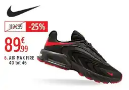 Intersport Air max fire aanbieding
