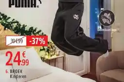 Intersport Puma broek kinderen aanbieding