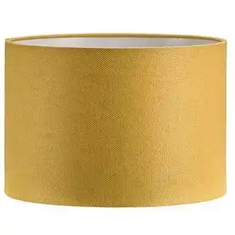 Leen Bakker Kap Cilinder - okergeel - 30x21 cm - Leen Bakker aanbieding
