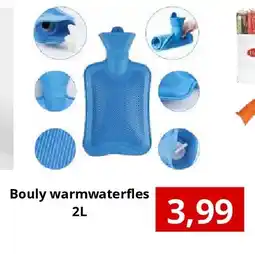 NH Market Bouly warmwaterfles 2L aanbieding