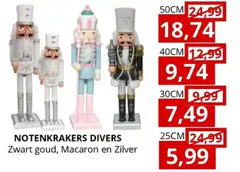 NH Market NOTENKRAKERS DIVERS 50CM aanbieding
