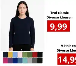 NH Market Trui classic Diverse kleuren aanbieding