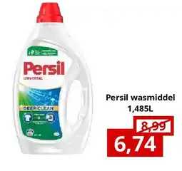 NH Market Persil wasmiddel 1,485L aanbieding
