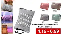 NH Market Warmwaterzakken electrisch Diverse soorten aanbieding