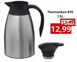 NH Market Thermoskan RVS 1,5L aanbieding
