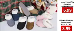 NH Market Jomix Pantoffels Volwassenen Maat 35 - 41 aanbieding
