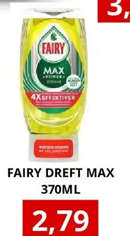 NH Market FAIRY DREFT MAX 370ML aanbieding