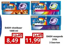 NH Market DASH waspods 31St 3 Soorten aanbieding