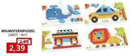 NH Market BOUWSTEENPUZZEL 248ST - 4in1 aanbieding