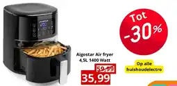 NH Market Aigostar Air fryer 4,5L 1400 Watt aanbieding