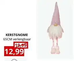 NH Market KERSTGNOME 65CM verlengbaar aanbieding