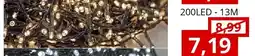 NH Market LED LICHTKETTING 200LED - 13M aanbieding