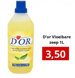 NH Market D'or Vloeibare zeep 1L aanbieding