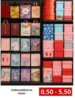 NH Market Cadeauzakken en dozen aanbieding