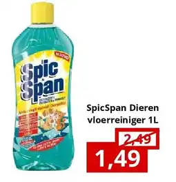 NH Market SpicSpan Dieren vloerreiniger 1L aanbieding