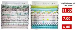 NH Market Tafelkleden op rol 1,4m breed aanbieding