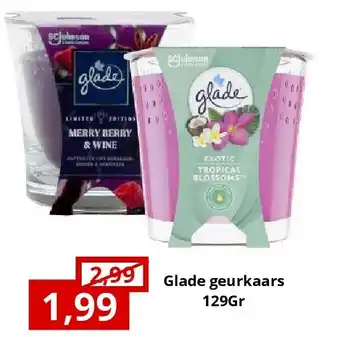 NH Market Glade geurkaars 129Gr aanbieding