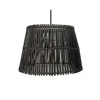 Leen Bakker HSM Collection hanglamp Ajay - black wash - 33 cm - Leen Bakker aanbieding