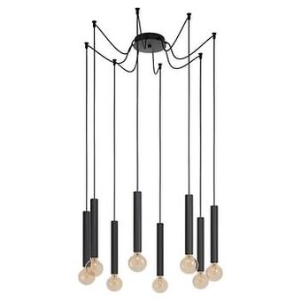 EGLO hanglamp Cortenova spinlamp - zwart - Leen Bakker