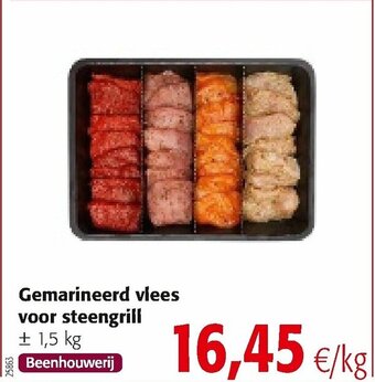 Colruyt Gemarineerd vlees voor steengrill aanbieding