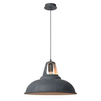 Leen Bakker Lucide hanglamp Markit - 45 cm - zink - Leen Bakker aanbieding