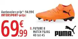 Intersport Puma future 8 match FG/AG aanbieding