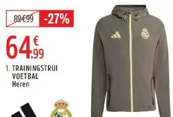 Intersport Training strui voetbal heren aanbieding