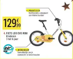 Intersport Fiets leo evo mini kinderen aanbieding