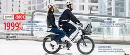 Intersport Elektrische hybridefiets crosscity + volwassenen aanbieding