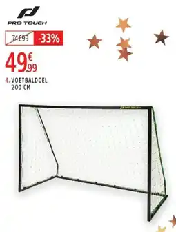 Intersport Pro touch voetbaldoel aanbieding