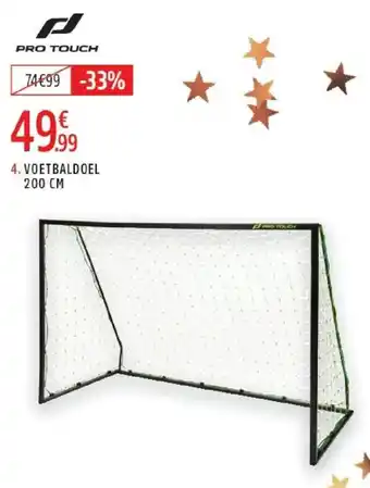 Intersport Pro touch voetbaldoel aanbieding