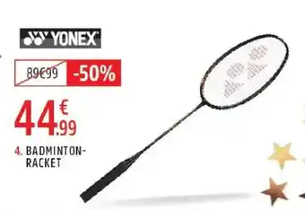 Intersport Yonex badmintonracket aanbieding