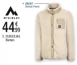 Intersport McKinley Fleecejas Dames aanbieding